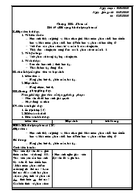 Giáo án Số học khối 6 - Tiết 69 đến tiết 111