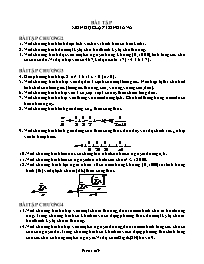 Giáo án lớp 6 môn Vật lí - Bài tập môn học lập trình java